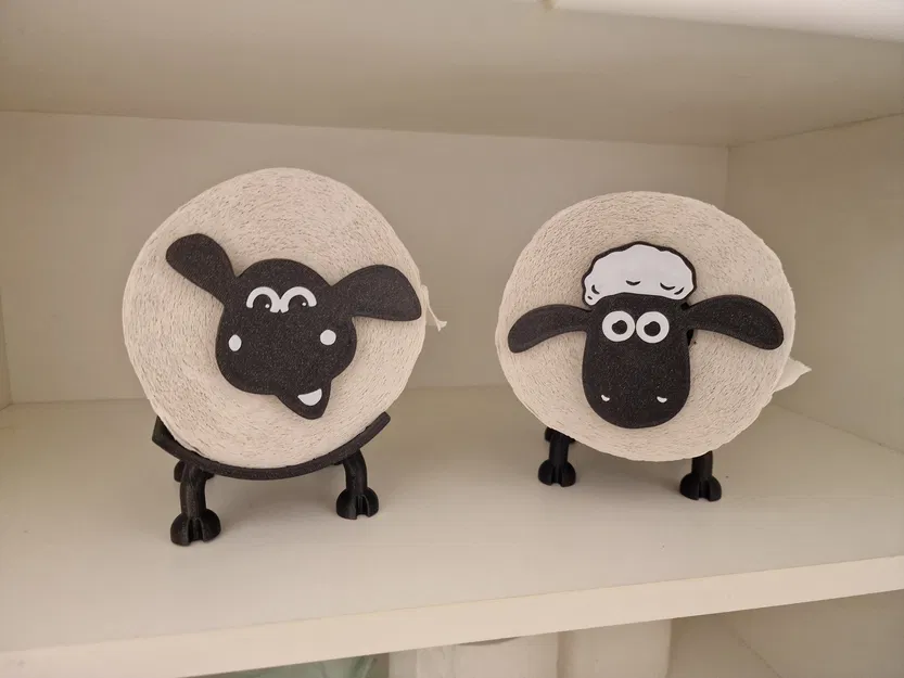 Timmy the Toilet-Sheep - Giá để giấy vệ sinh hình cừu Shaun độc đáo - Image 2