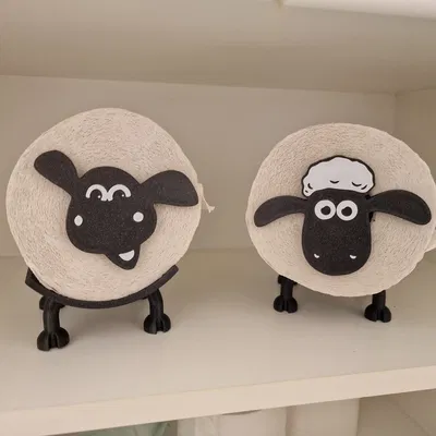Timmy the Toilet-Sheep - Giá để giấy vệ sinh hình cừu Shaun độc đáo