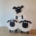 Giá đỡ giấy vệ sinh hình cừu siêu cấp (Ultimate Sheep Toilet Paper Holder) - Thumbnail 2