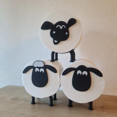 Giá đỡ giấy vệ sinh hình cừu siêu cấp (Ultimate Sheep Toilet Paper Holder)