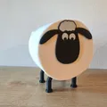 Giá đỡ giấy vệ sinh hình cừu siêu cấp (Ultimate Sheep Toilet Paper Holder) - Thumbnail 3