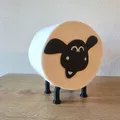 Giá đỡ giấy vệ sinh hình cừu siêu cấp (Ultimate Sheep Toilet Paper Holder) - Thumbnail 5