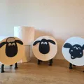 Giá đỡ giấy vệ sinh hình cừu siêu cấp (Ultimate Sheep Toilet Paper Holder) - Thumbnail 6