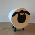 Giá đỡ giấy vệ sinh hình cừu siêu cấp (Ultimate Sheep Toilet Paper Holder) - Thumbnail 7