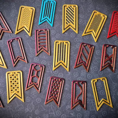 Lớp đánh dấu trang (Bookmark) tinh xảo - Thiết kế Infill