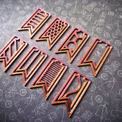 Lớp đánh dấu trang (Bookmark) tinh xảo - Thiết kế Infill