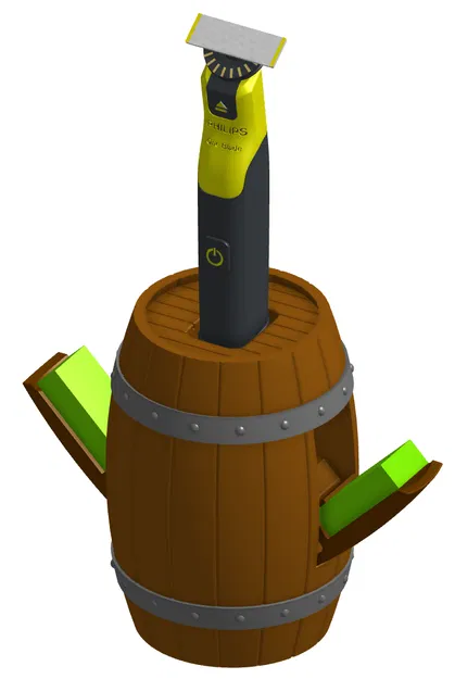 Đế cắm Philips Oneblade dạng thùng với ngăn chứa "bí mật" - Image 1