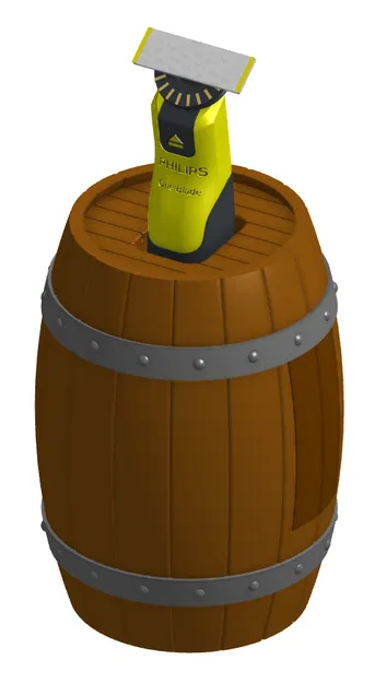 Đế cắm Philips Oneblade dạng thùng với ngăn chứa "bí mật" - Image 5