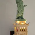 Giá treo tường 3D chuyên dụng cho Lego Architecture Statue of Liberty 21042 - Thumbnail 1