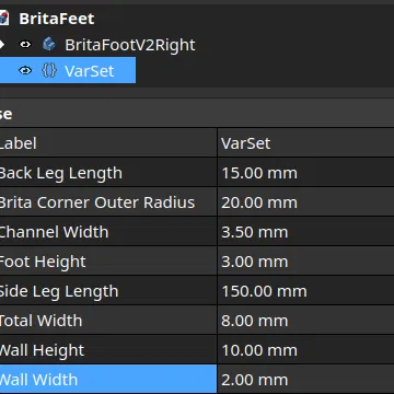 Chân đế cải tiến cho bình lọc nước Brita UltraMax