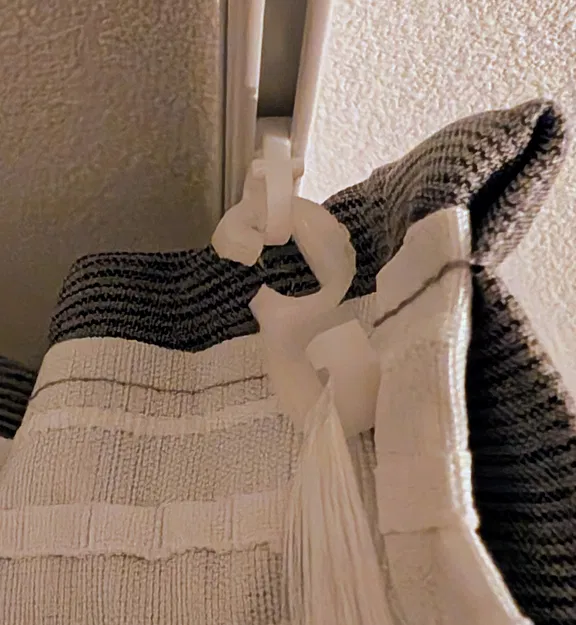 Đầu chuyển đổi thanh treo rèm (Curtain hook adapter) - Image 1