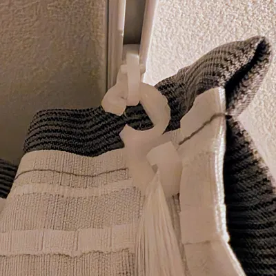 Đầu chuyển đổi thanh treo rèm (Curtain hook adapter)