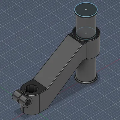 Tay quay cuốn ống máy rửa xe Kärcher HD 895 SX PLUS - Tự in 3D