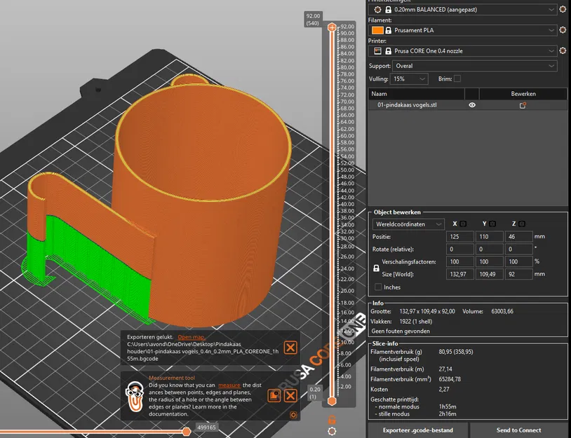 Giá đỡ hũ bơ đậu phộng cho chim ăn - Image 5