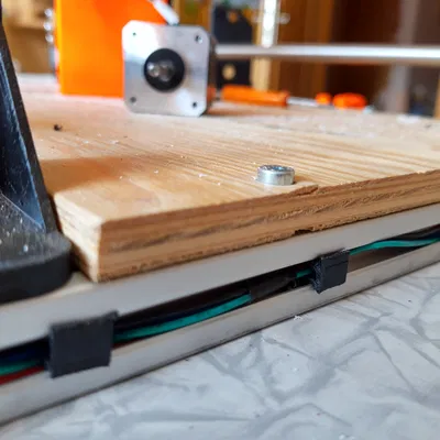 Kẹp dây cáp cho nhôm định hình 2020 - Gọn gàng và thẩm mỹ