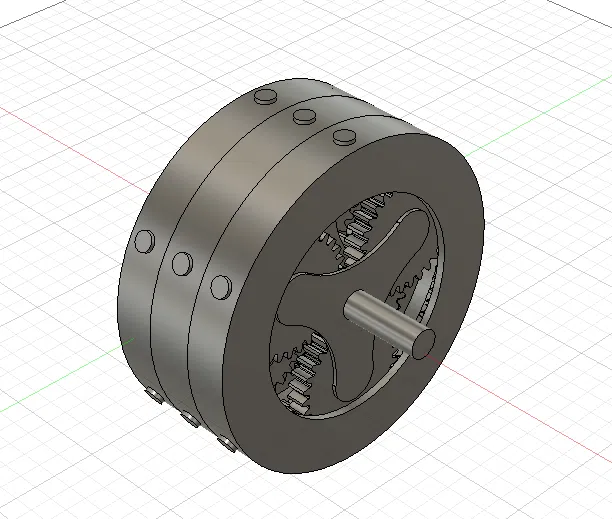Mô hình hộp số hành tinh tỉ lệ 1:343 chất lượng cao - Image 1