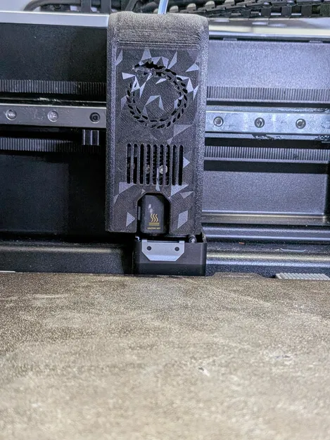 Fan duct cho Qidi Q2 kèm nắp che tùy chỉnh - Image 2