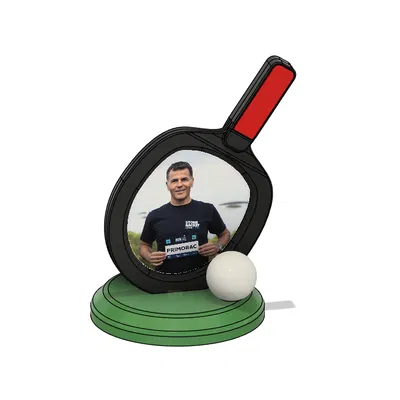 Khung ảnh vợt Tennis