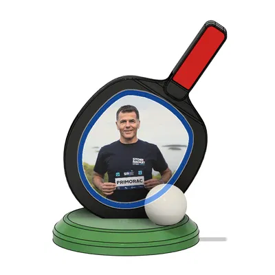 Khung ảnh vợt Tennis