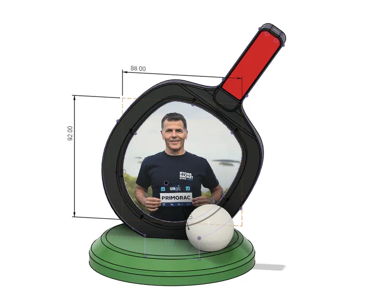 Khung ảnh vợt Tennis - Image 4