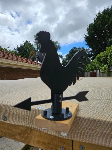 Chong chóng thời tiết (Weather Vane) gắn cột - Image 1