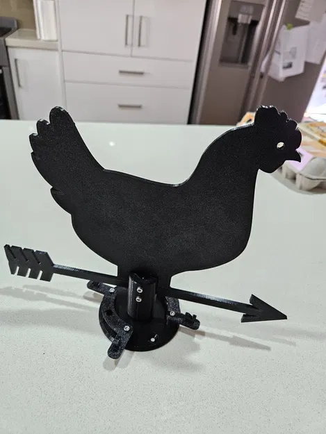 Chong chóng thời tiết (Weather Vane) gắn cột - Image 17