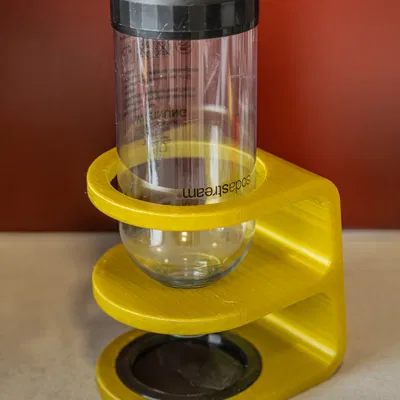 Giá đỡ làm khô chai Sodastream in 3D thông minh, chắc chắn