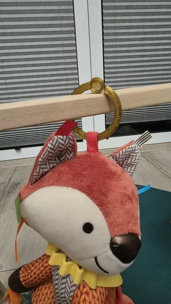 Móc Treo Đồ Chơi Gấu Bông Hình Tròn Tiện Lợi Cho Bé - Image 1