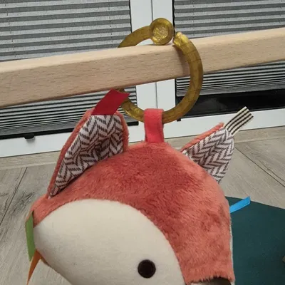 Móc Treo Đồ Chơi Gấu Bông Hình Tròn Tiện Lợi Cho Bé