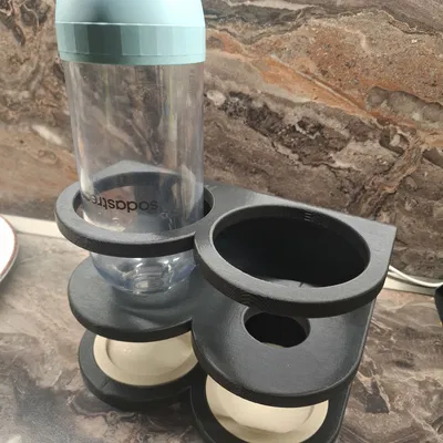 Giá đỡ đôi in 3D tiện lợi cho bình SodaStream
