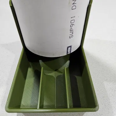 Máng ăn cho gà từ ống PVC 90mm