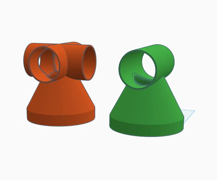 Bộ chuyển đổi và chia ống 8 inch sang 4 inch cho hệ thống hút bụi và thông gió HVAC - Image 2