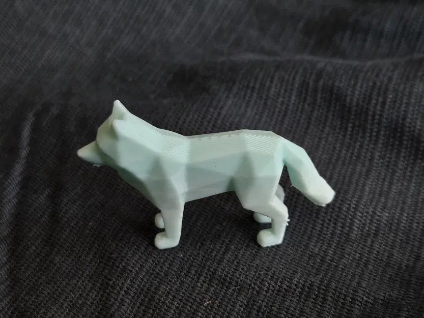 Mô hình chú sói Willy the Wolf in 3D phong cách Low Poly độc đáo - Image 4