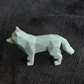 Mô hình chú sói Willy the Wolf in 3D phong cách Low Poly độc đáo - Thumbnail 4
