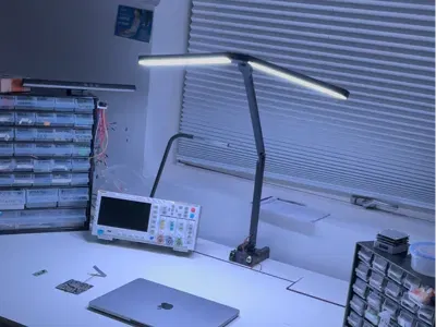 Đèn bàn / Lightbar tối giản tự chế - Image 3