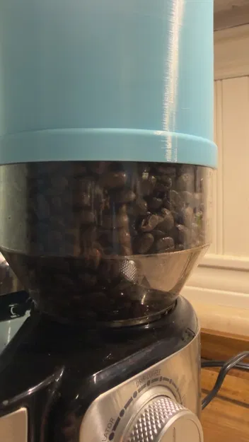 Phễu nối dài chứa hạt cho máy xay cà phê Shardor - Image 3