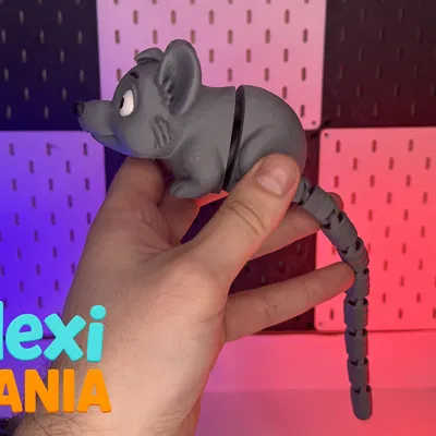 Mô hình chuột cử động linh hoạt đáng yêu - FLEXI