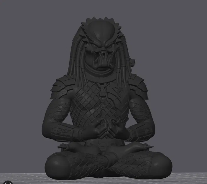 Mô hình Predator ngồi thiền (Predator in ZEN) trang trí độc đáo - Image 1