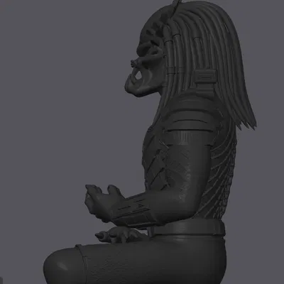 Mô hình Predator ngồi thiền (Predator in ZEN) trang trí độc đáo