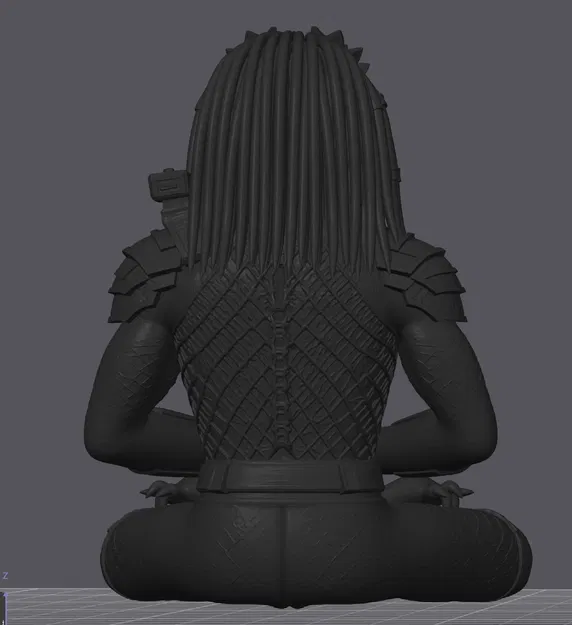 Mô hình Predator ngồi thiền (Predator in ZEN) trang trí độc đáo - Image 3