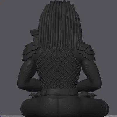 Mô hình Predator ngồi thiền (Predator in ZEN) trang trí độc đáo