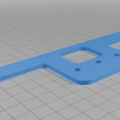 Pát gắn phản quang Yamaha cho pad biển số (tail tidy)