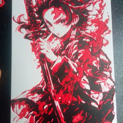 Tranh in Chroma Tanjiro Kamado