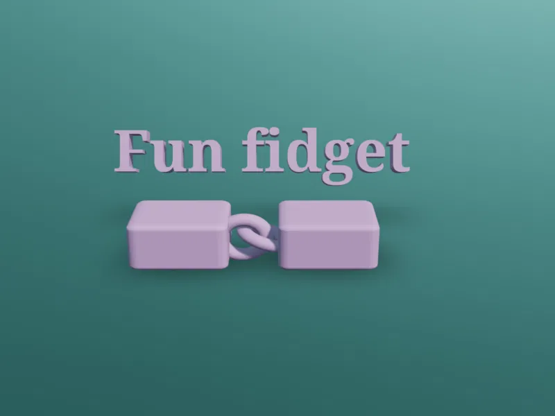Mô hình đồ chơi giải tỏa căng thẳng Fun Fidget in 3D - Image 1