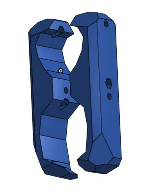 Giá đỡ bình nước cho khung trước xe đạp - Image 3