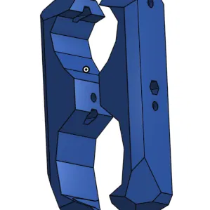 Giá đỡ bình nước cho khung trước xe đạp