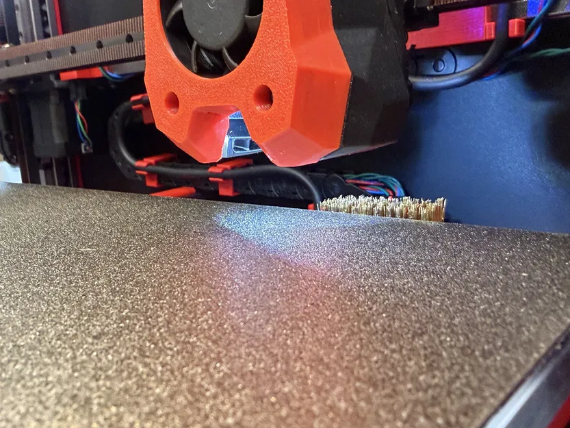 Giá đỡ bàn chải vệ sinh đầu phun cho Voron 2.4 (kèm Klipper Macro) - Image 1