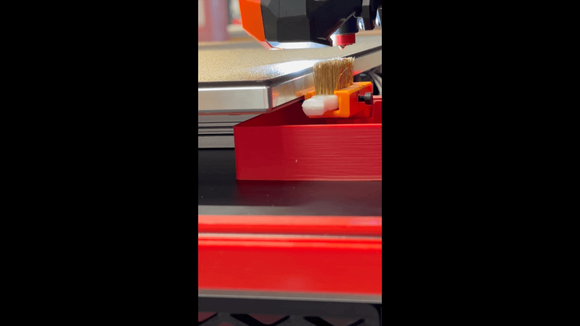 Giá đỡ bàn chải vệ sinh đầu phun cho Voron 2.4 (kèm Klipper Macro) - Image 2