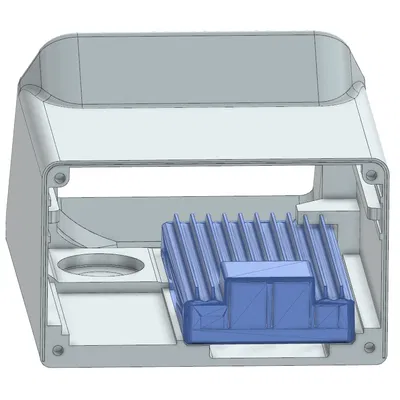 Vỏ case 4-Bay SATA SSD cho Zimaboard 2