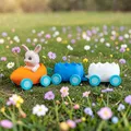 Mô hình đoàn tàu chú thỏ Phục sinh in 3D (Easter Bunny Train) - Thumbnail 1